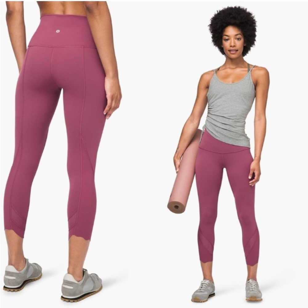 Lululemon rose leggings